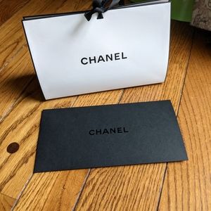 Chanel package with envelope
